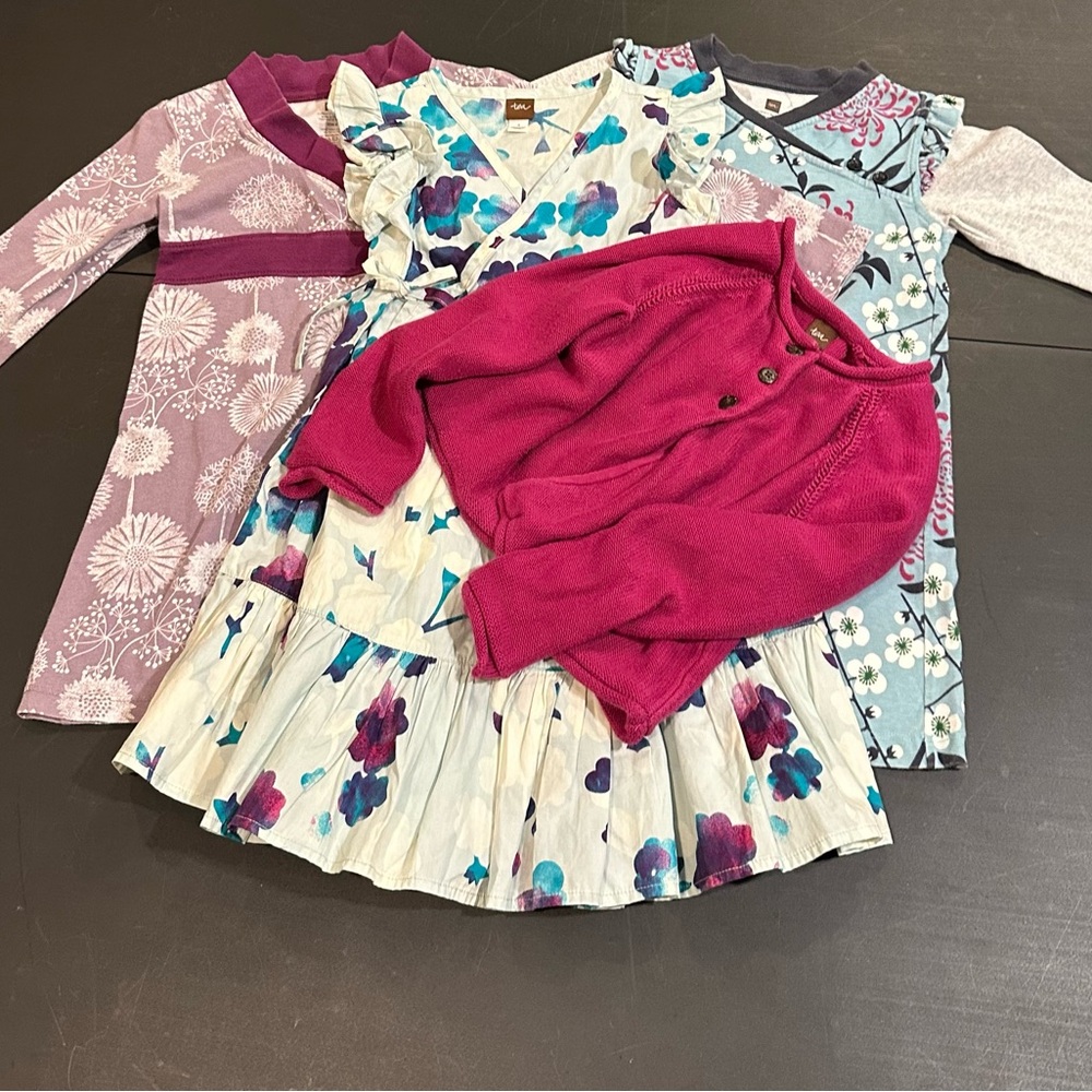 Tea Collection, size 4T floral lot